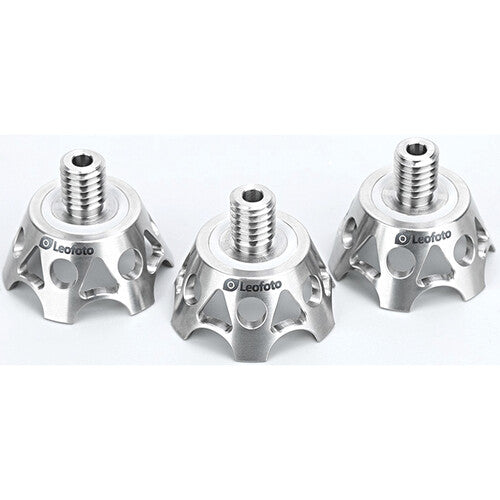 Leofoto Titanium Rock Claw Tripod Feet (Set of 3) Tf-02