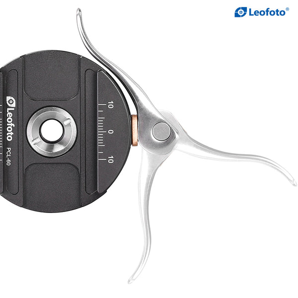 Leofoto PCL-60 60mm Quick Release Panning Clamp and NP-60 Plate
