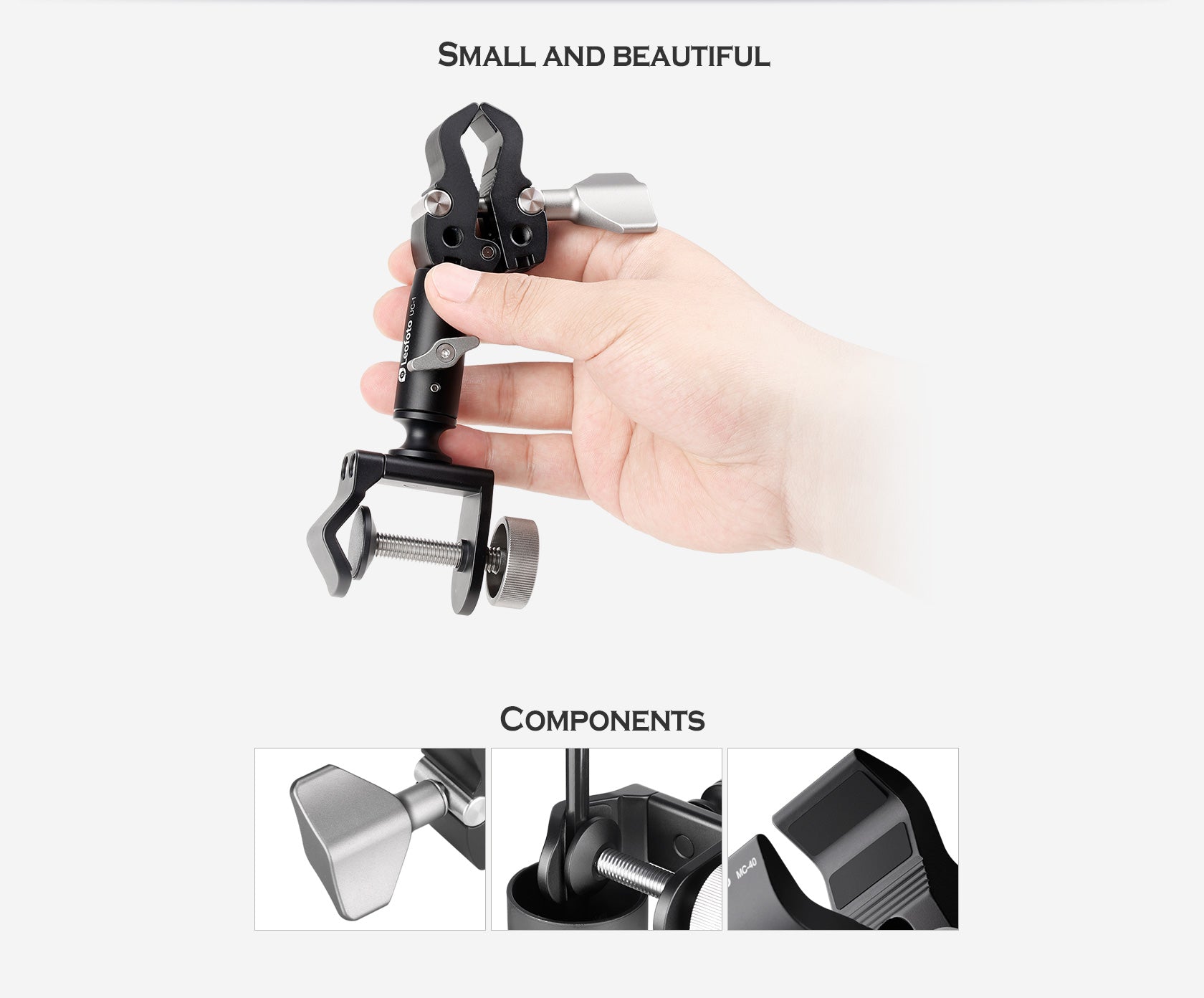 Leofoto Umbrella Clamp UC-01
