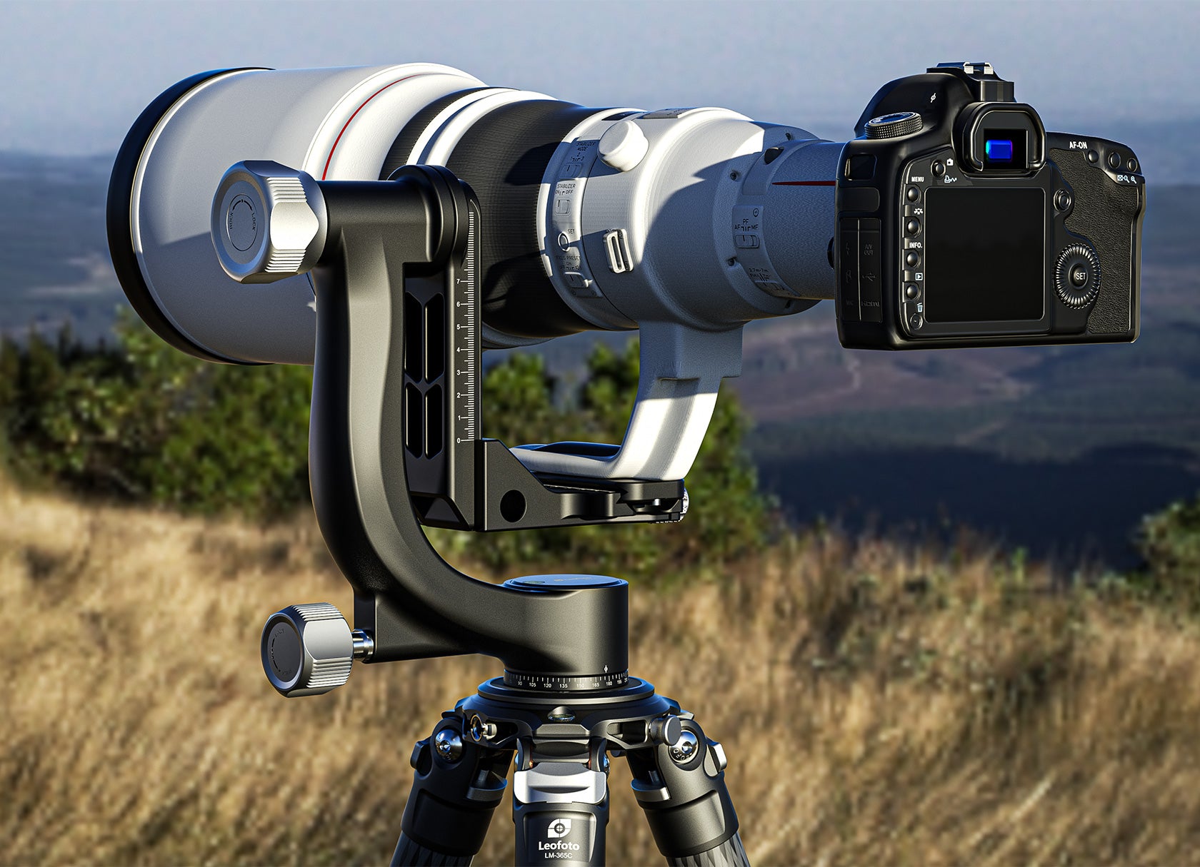 Leofoto Carbon fiber Gimbal Head PG-4