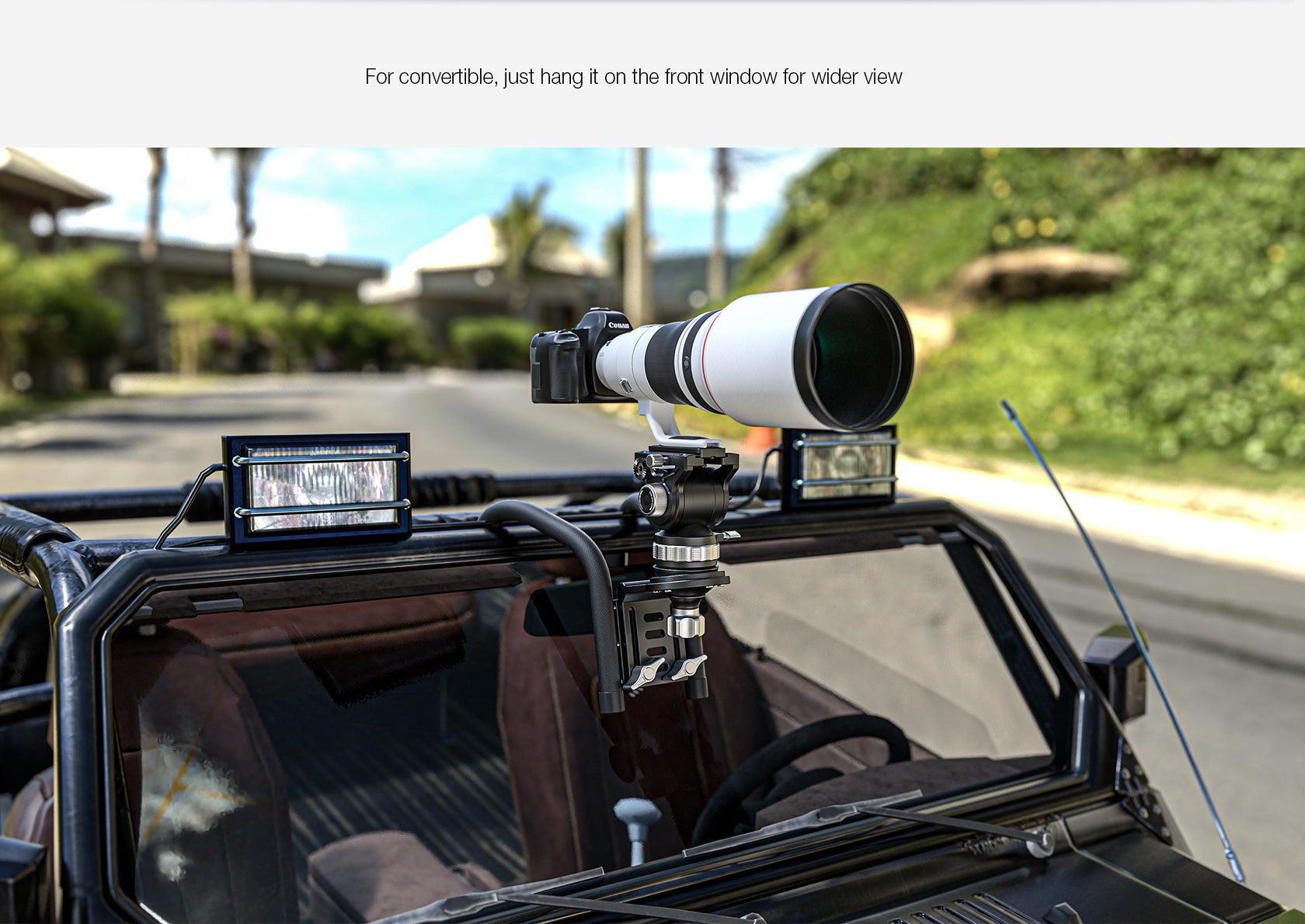 Leofoto Professional Car Window Stablizer WN-03