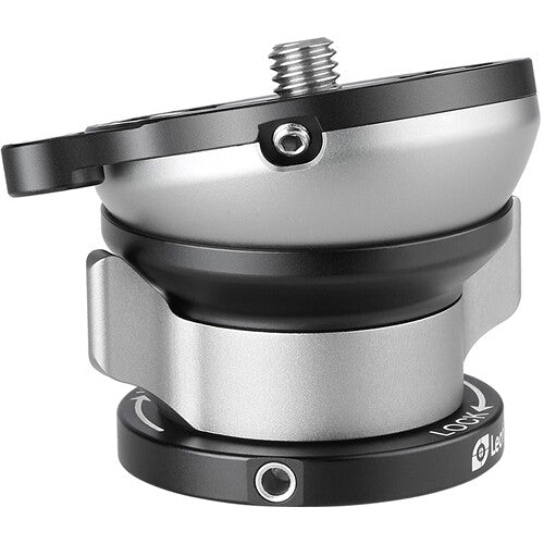 Leofoto Leveling Base- LBQ-60s- silver
