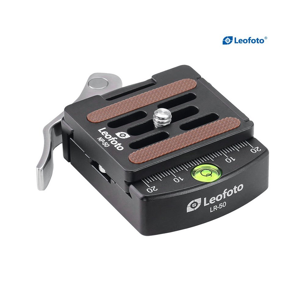 Leofoto LR-50 50mm Quick Release Lever Clamp with NP-50 Plate leofoto-india