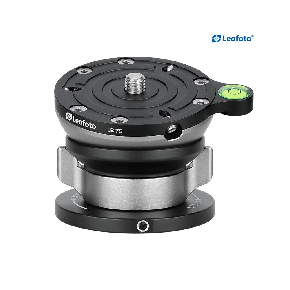 Leofoto LB-75 Leveling Base Butterfly Handle with 75mm Plate leofoto-india