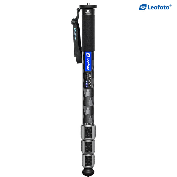 Monopode Leofoto MPQ-404C En Fibre De Carbone - Résistant Eau/sable - NEUF