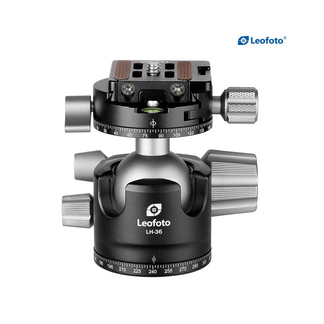 Leofoto LH-36R Low Profile Ball Head With Panning Clamp leofoto-india