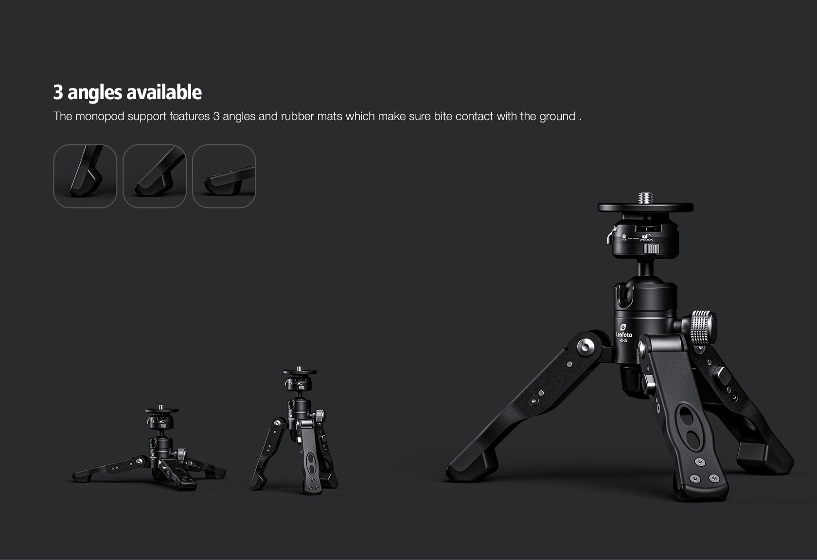 Leofoto Monopod Support- VD-03