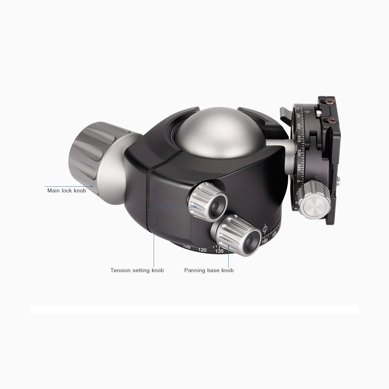 Leofoto Tripod ball-head LH-55R leofoto-india