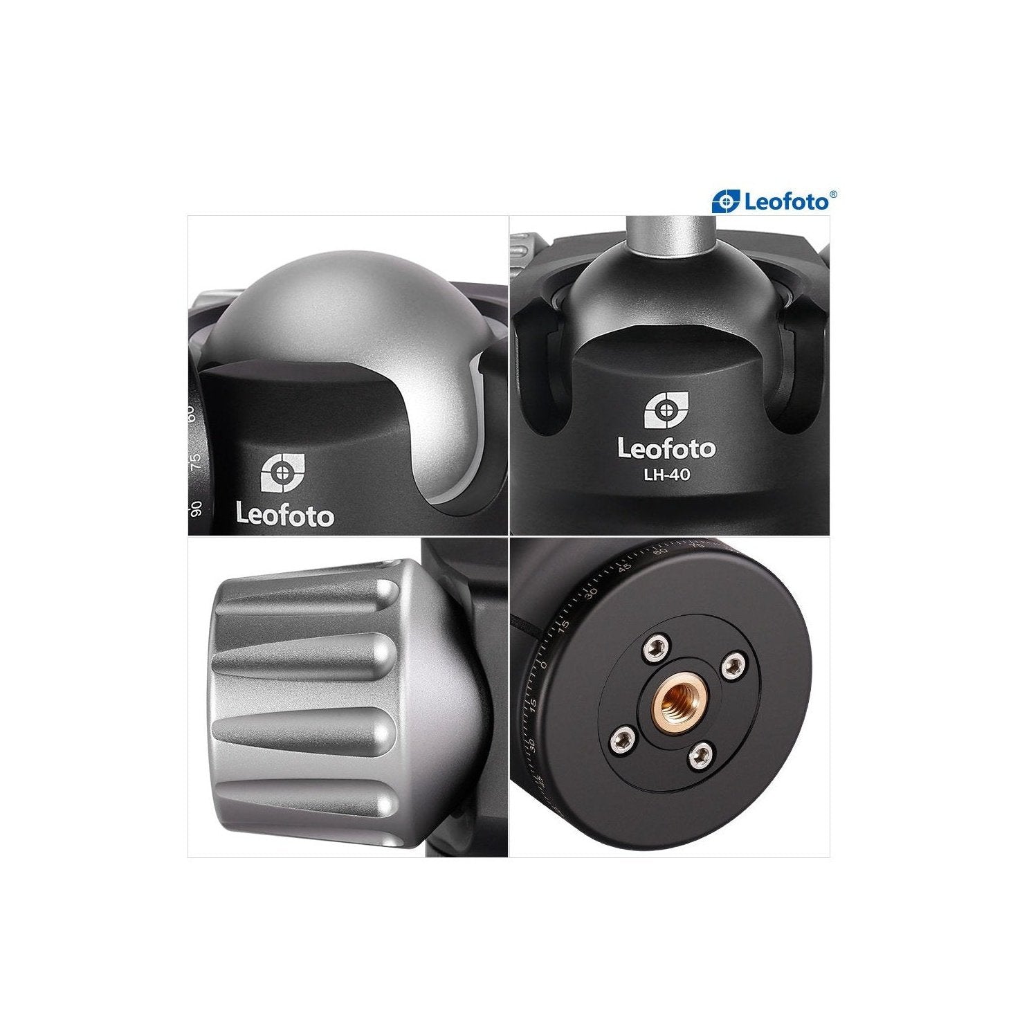 Leofoto-LS-325C+LH-40 -Travel Tripod Kit: tripod with Profile Ball Head leofoto-india