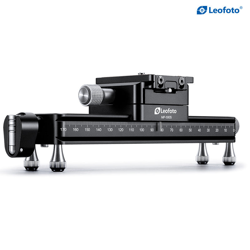 Leofoto Macro Focusing Rail (knob clamp)-MP-180S+NP-50