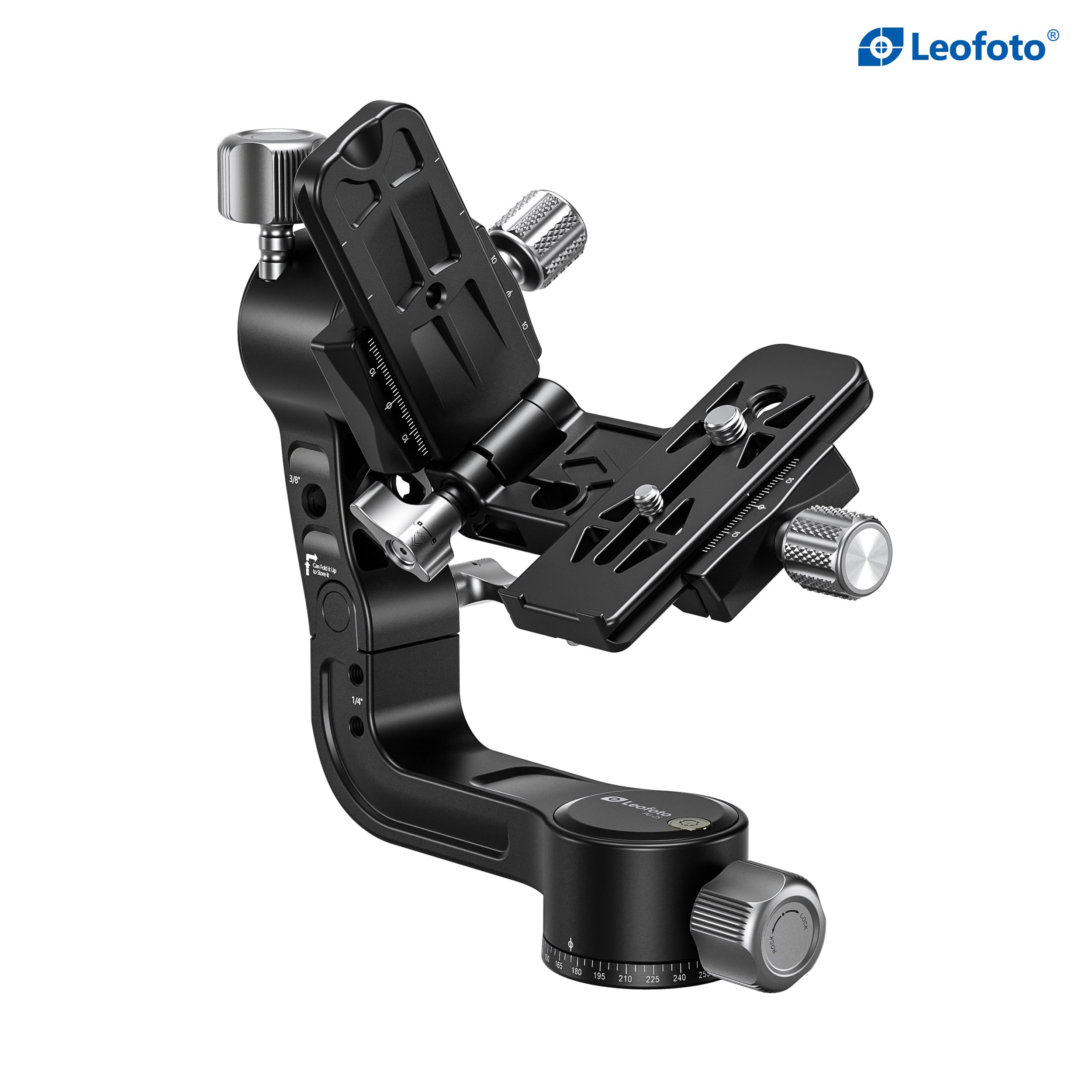 Leofoto Folding Camera Gimbal Head PG-2s