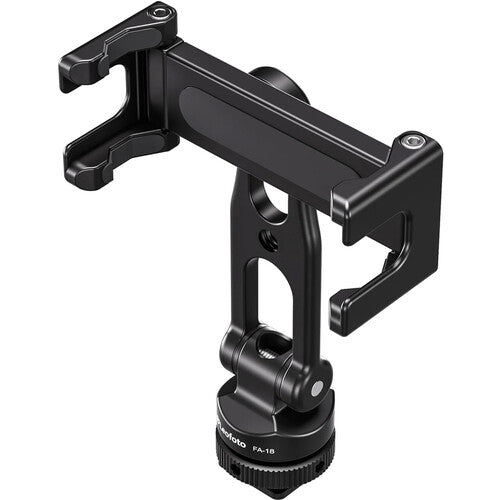 Leofoto Phone Clamp with Cold Shoe FA-18