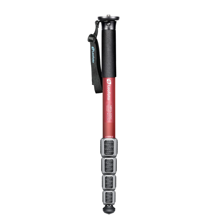 Leofoto Monopod- MPQ-325C (RED)