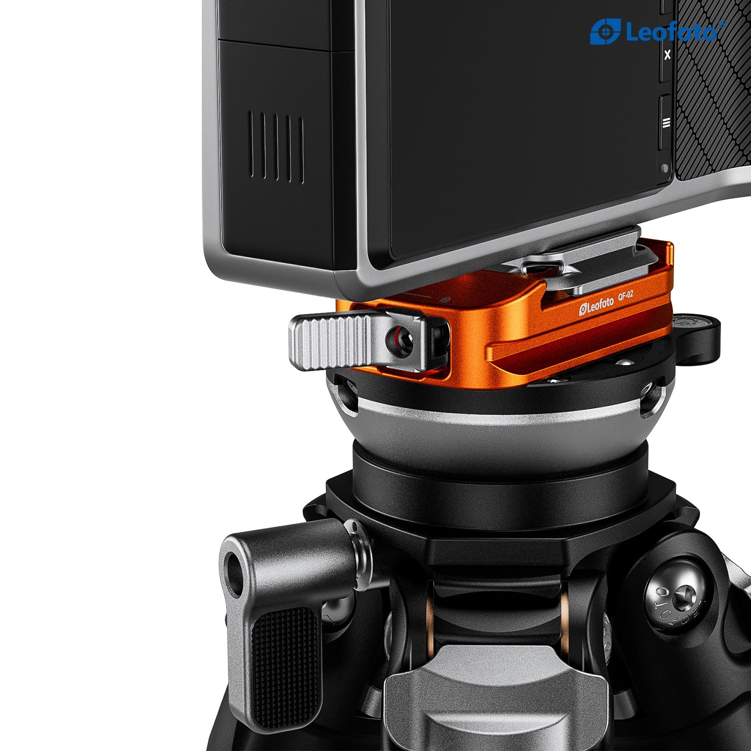 Leofoto QF-02+QP-38 Quick release kit