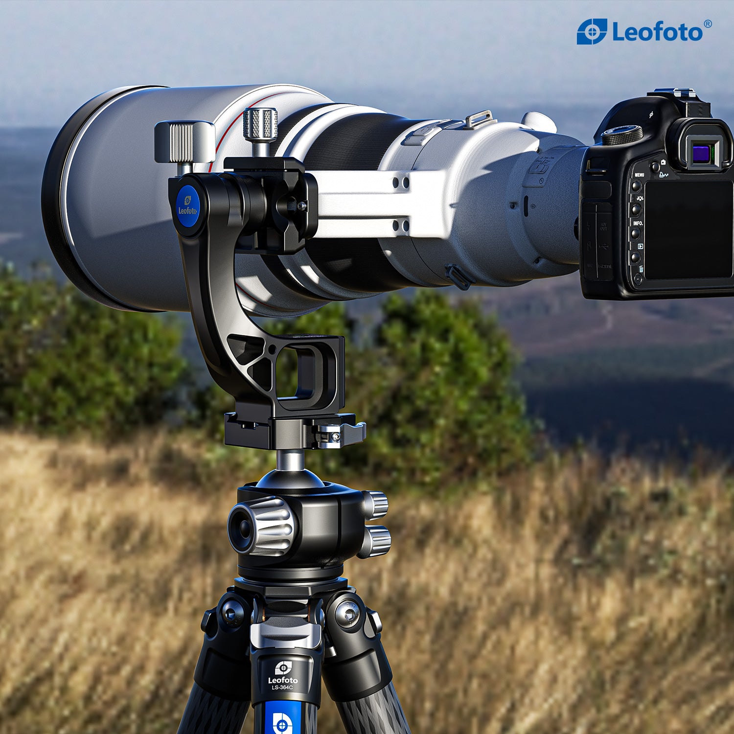 Leofoto Monopod Folding Gimble Head MPG-02