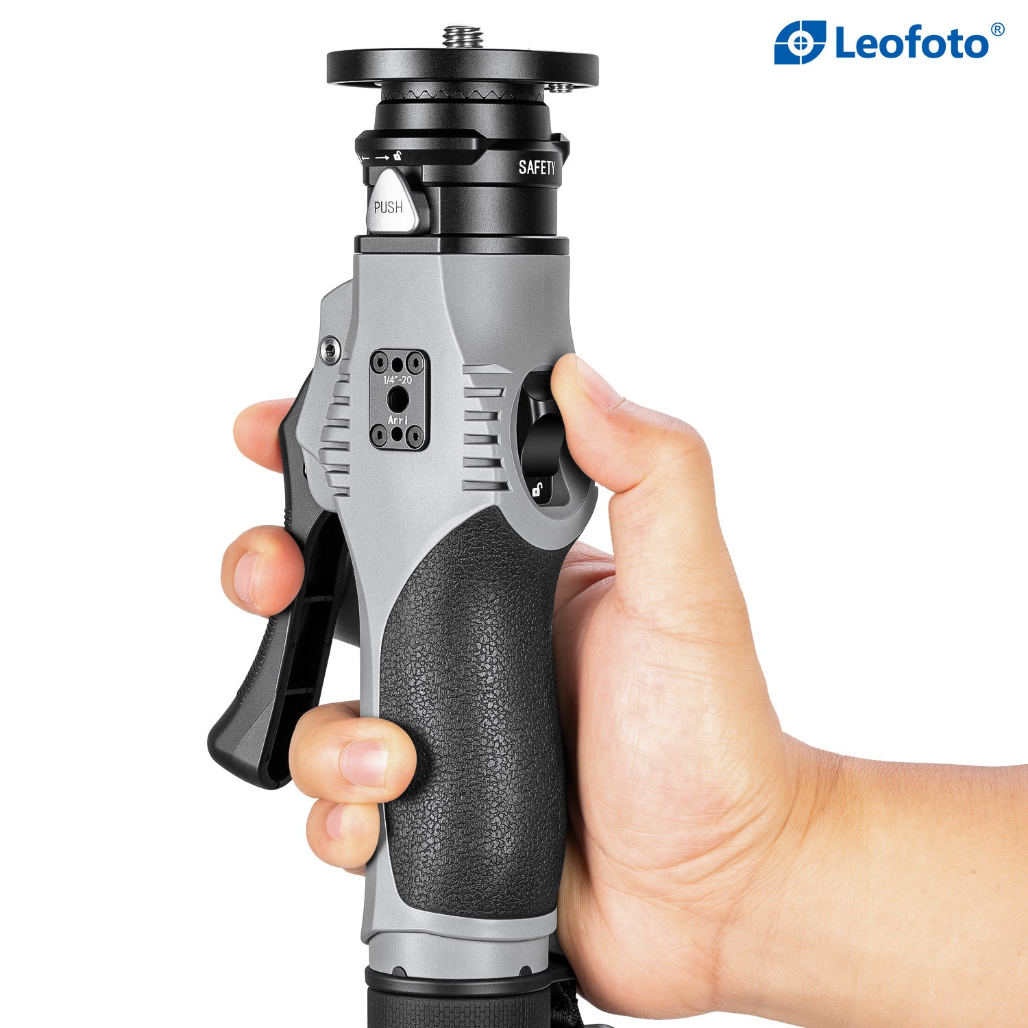 LEOFOTO ONE PRESS MONOPOD MF-363C+VD-04P
