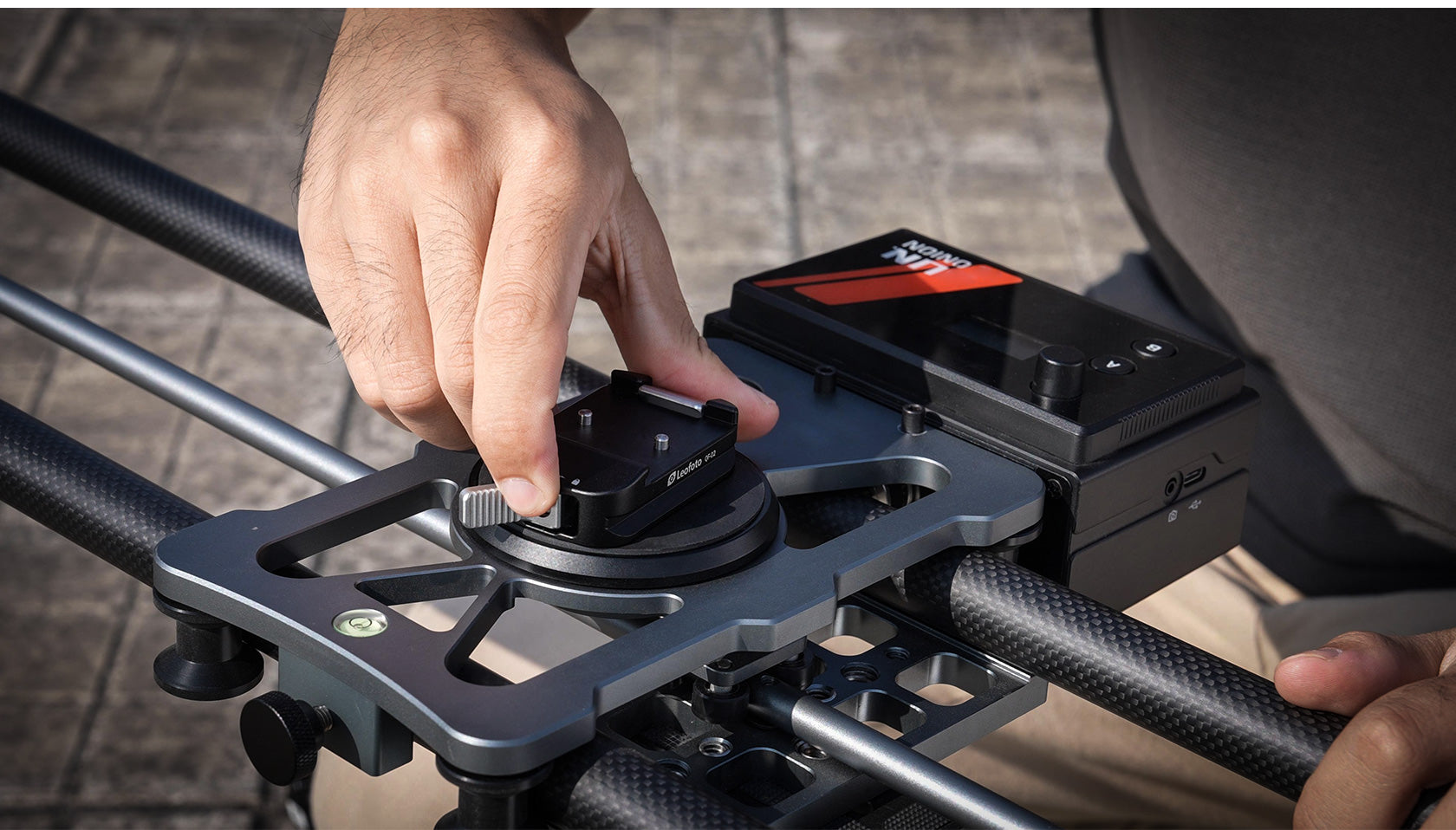 Leofoto QF-02+QP-38 Quick release kit