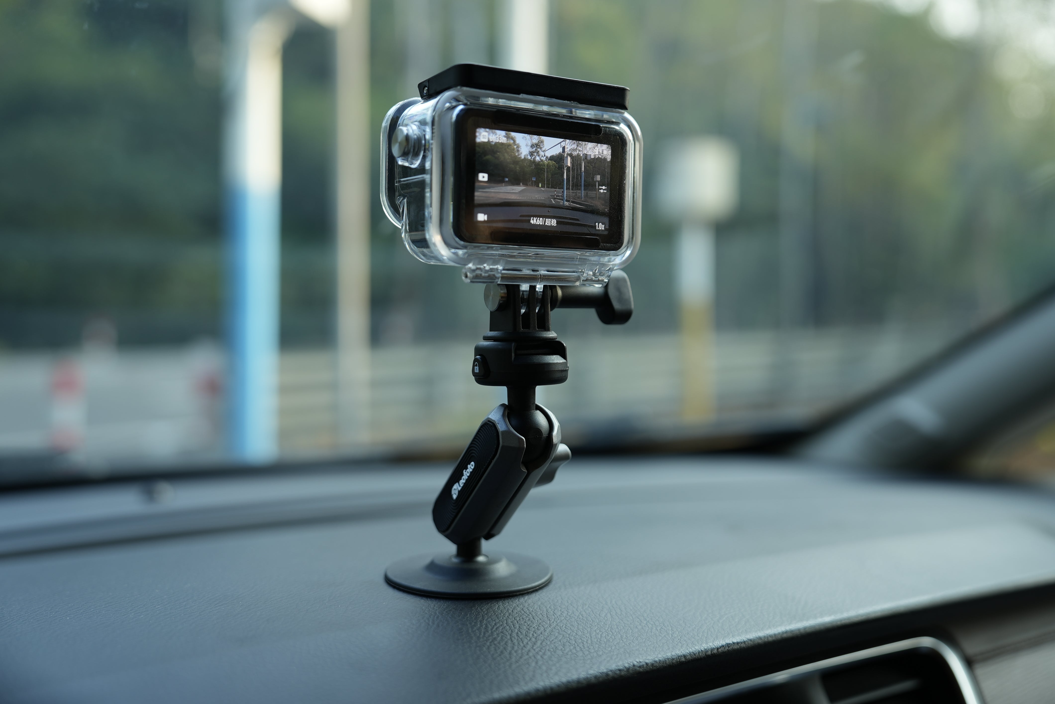 Leofoto LAC-02 Action camera bike mount