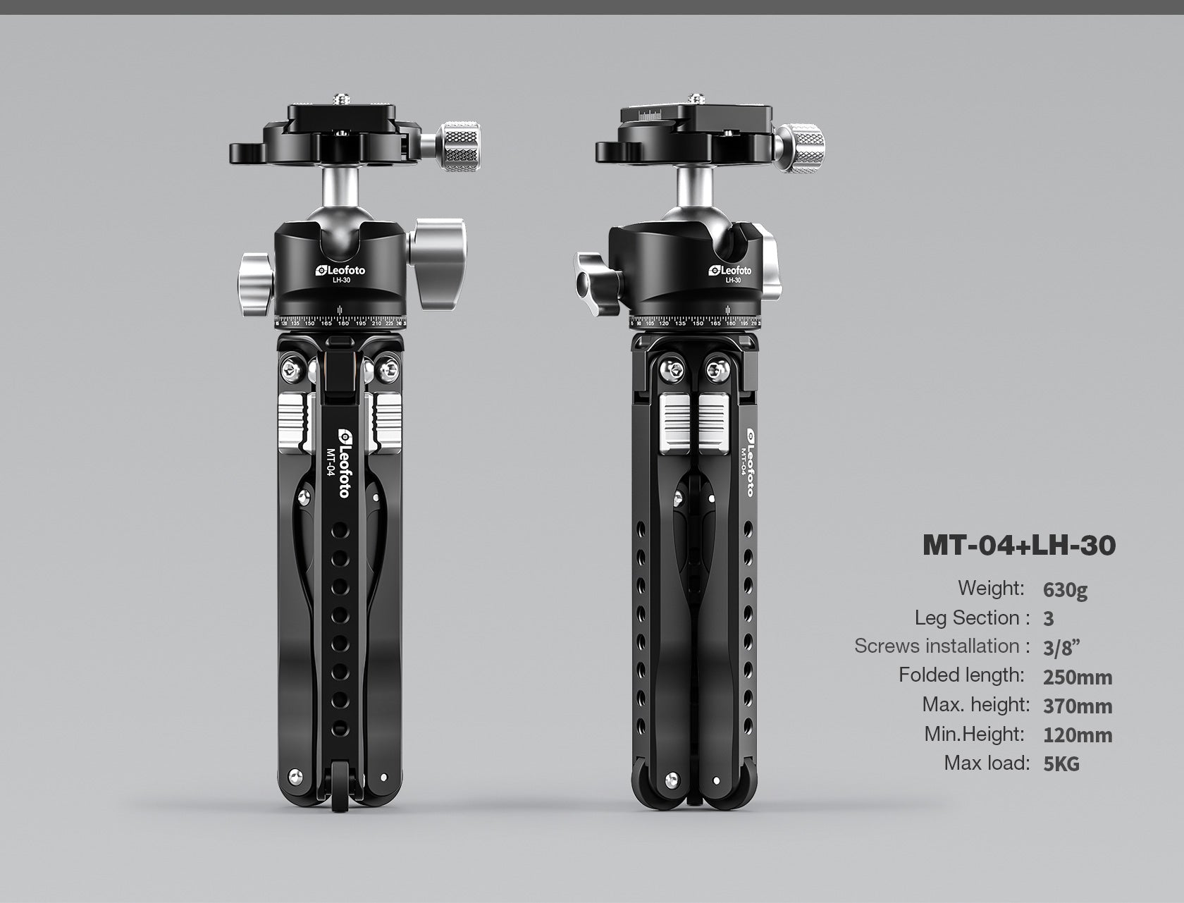 Leofoto MT-04+LH-30