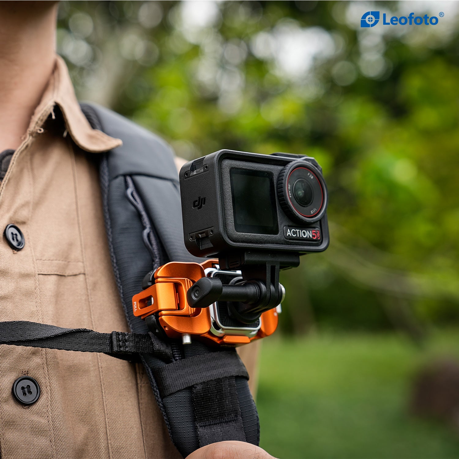 Leofoto QF-03Backpackquick-Release Mount