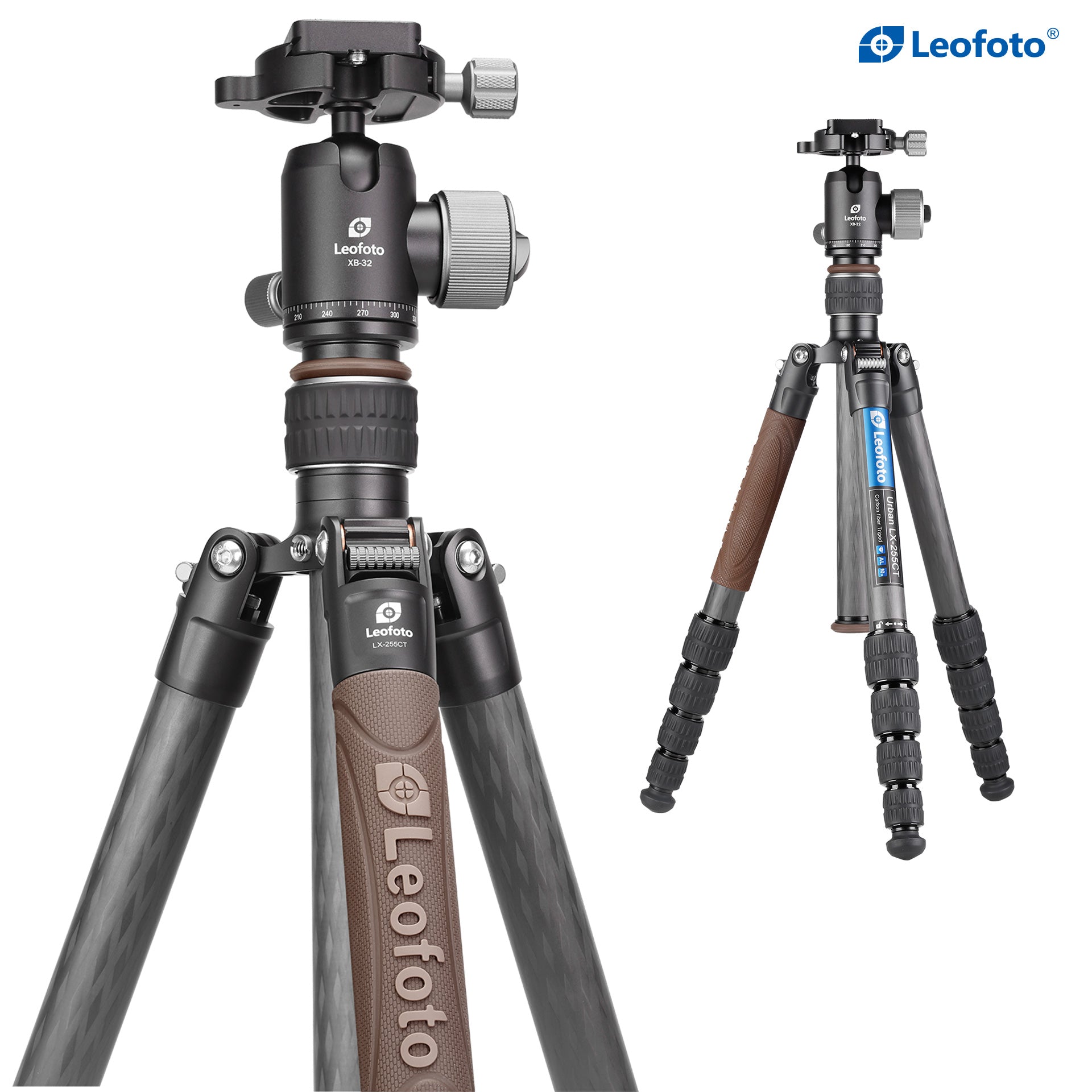 LEOFOTO URBAN SERIES TRIPOD LX-255CT+XB-32