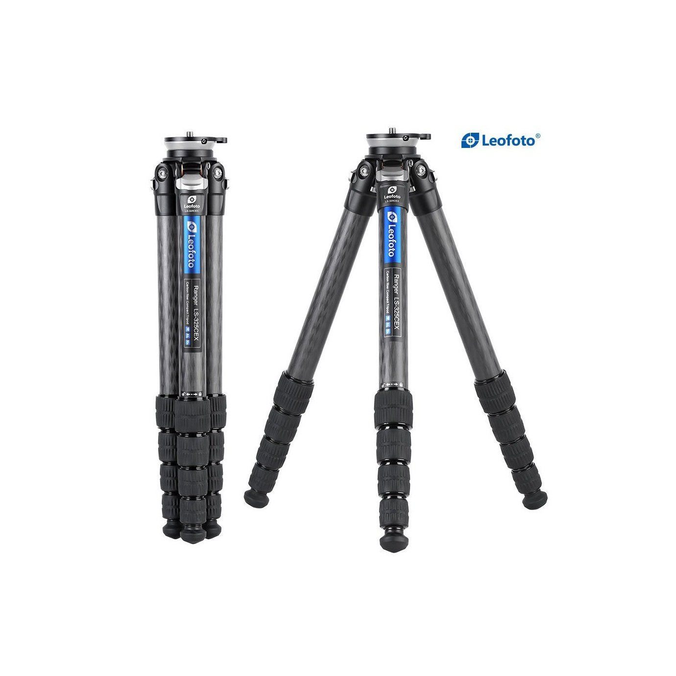 Leofoto- CNC tripod with leveling base 10X Layers Carbon fiber Tubes:-LS-325 CEX leofoto-india