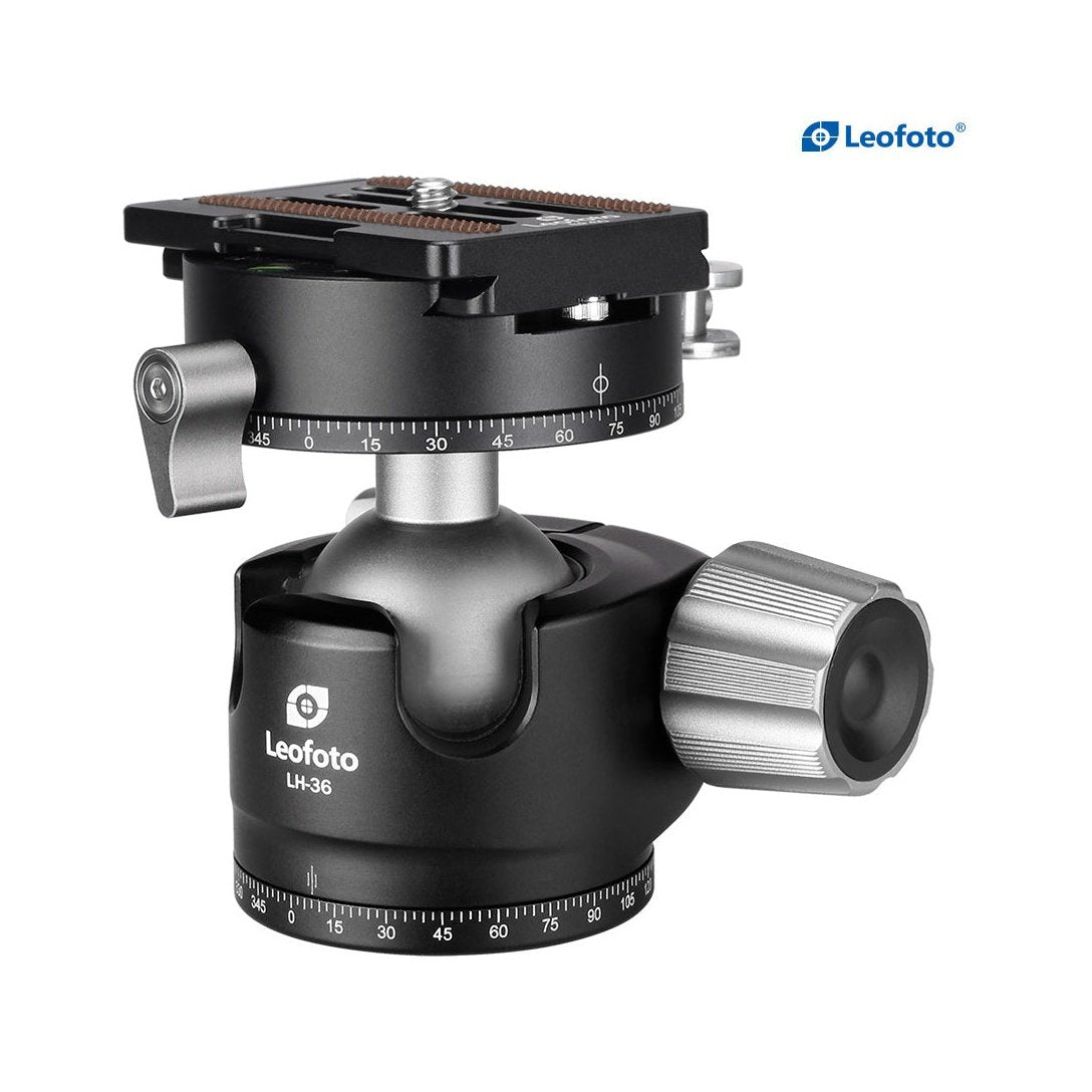 Leofoto LH-36PCL+NP-60 36mm Low Proﬁle Ball Head With PC leofoto-india