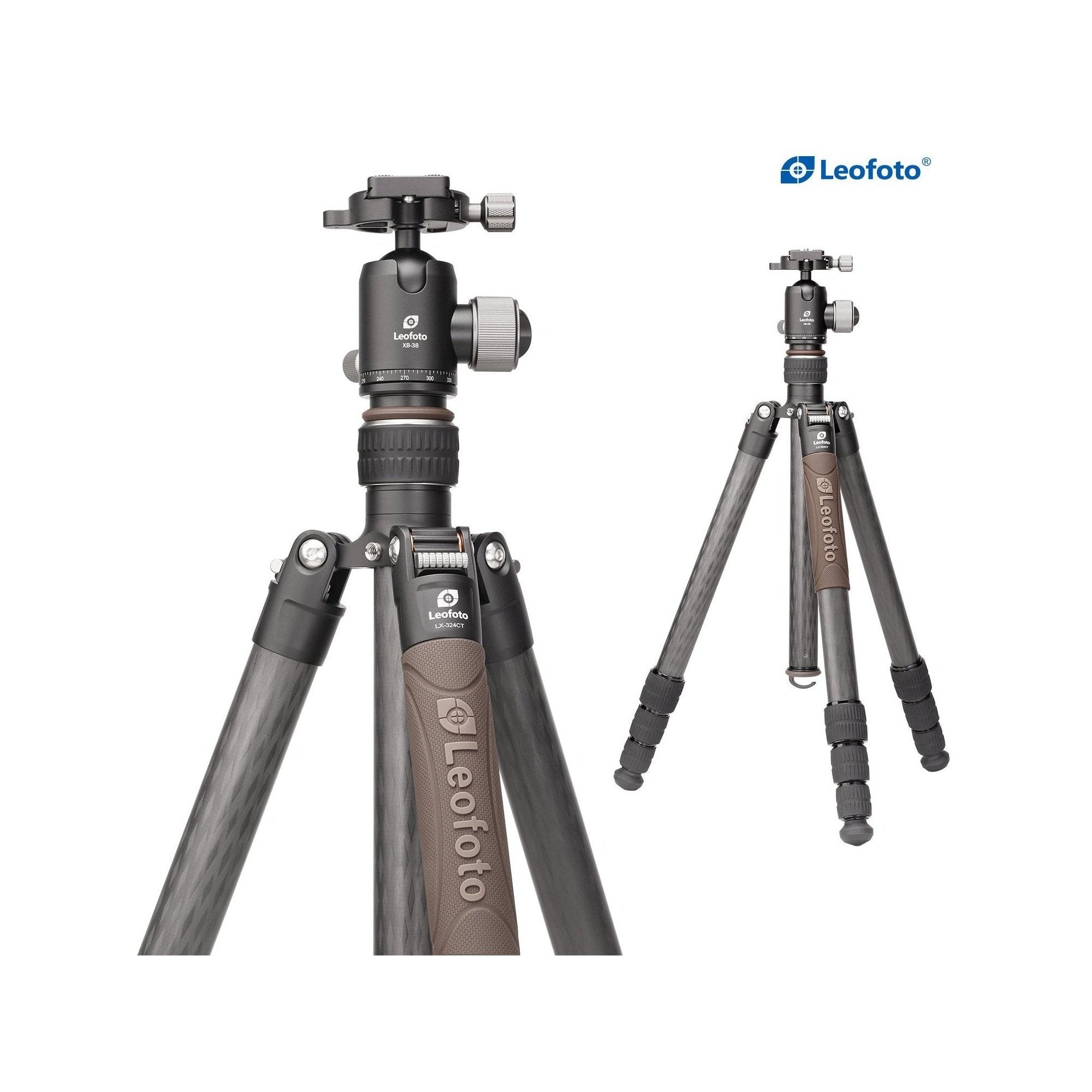 Leofoto Urban LX-324CT + XB-38 Professional Carbon Fiber Tripod Ballhead 4S leofoto-india