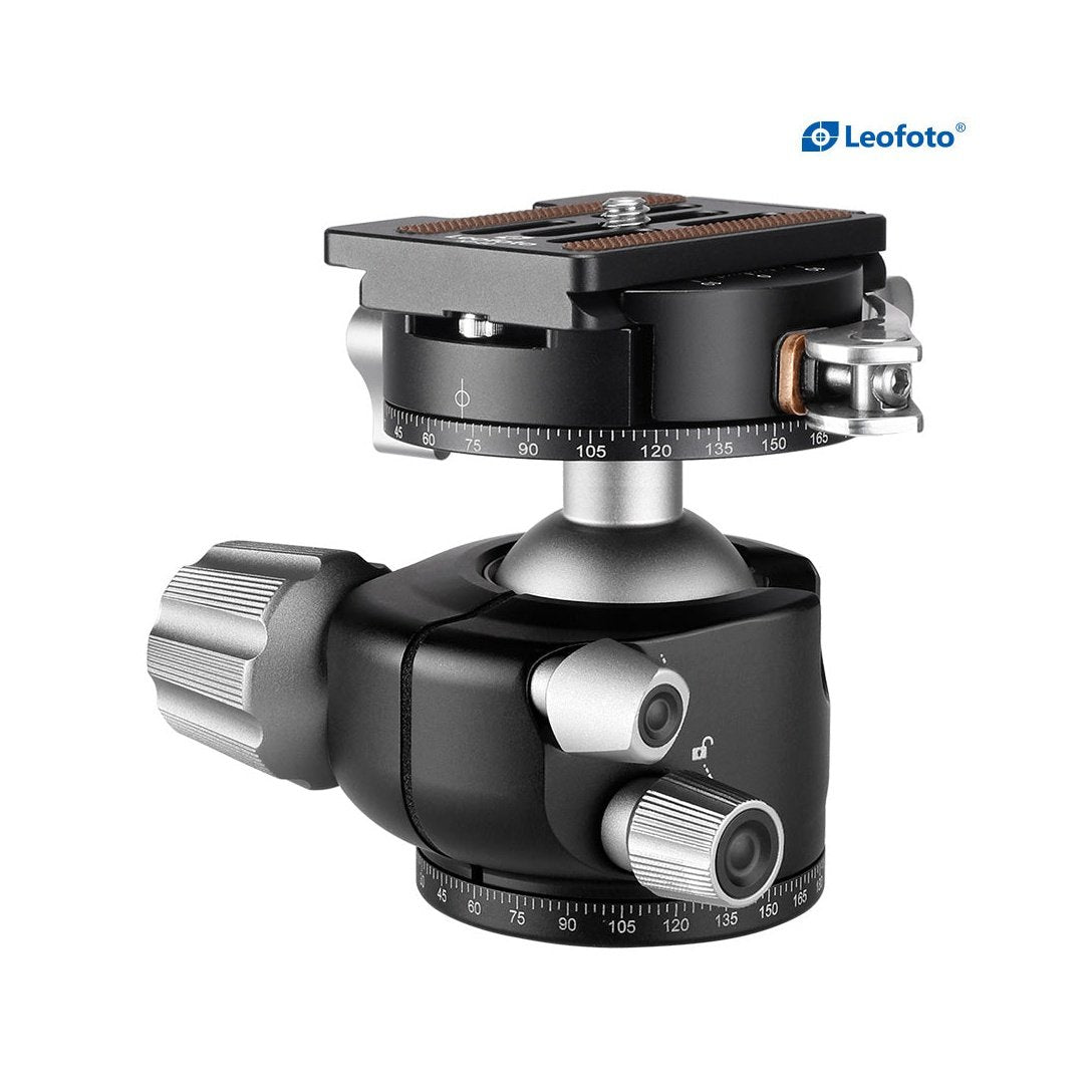 Leofoto LH-36PCL+NP-60 36mm Low Proﬁle Ball Head With PC leofoto-india
