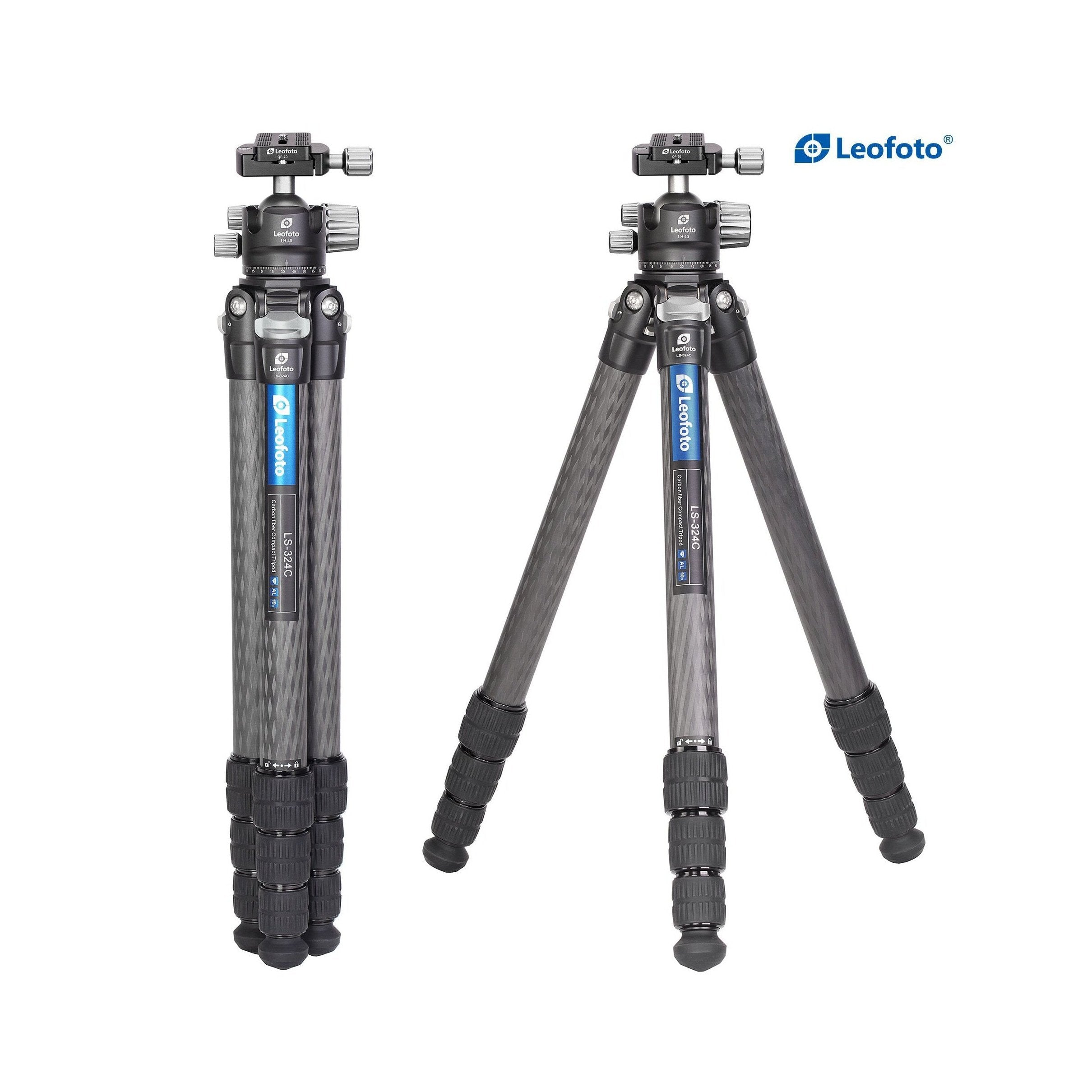 Leofoto LS-324C Ranger Series Tripod and LH-40 ball Head Kit 4S leofoto-india