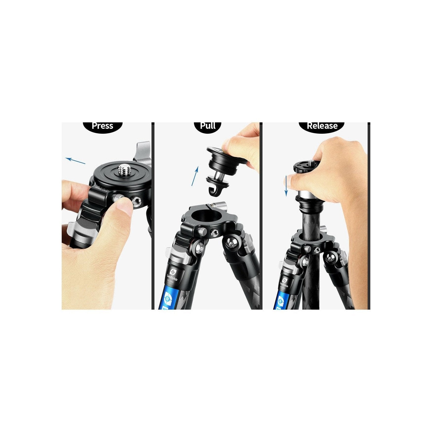 Leofoto Tripod-LQ-324C+LH-40 leofoto-india