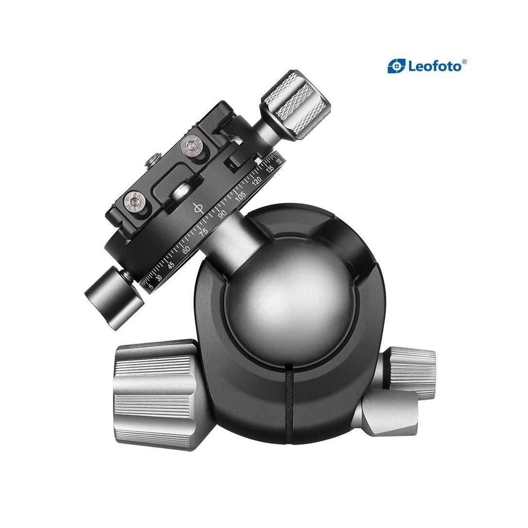 Leofoto LH-36R Low Proﬁle Ball Head With Panning Clamp leofoto-india
