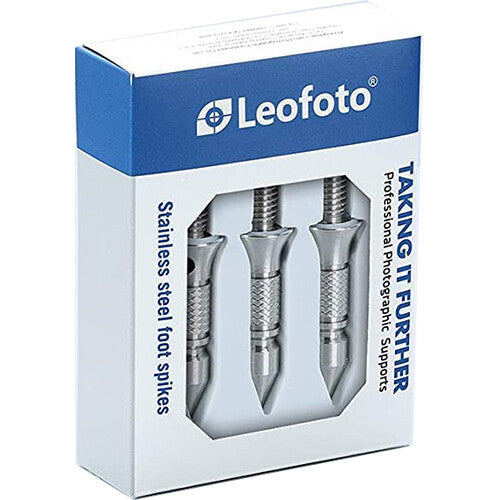 Leofoto Stainless Steel Spike Tripod Foot (Set of 3) TFN