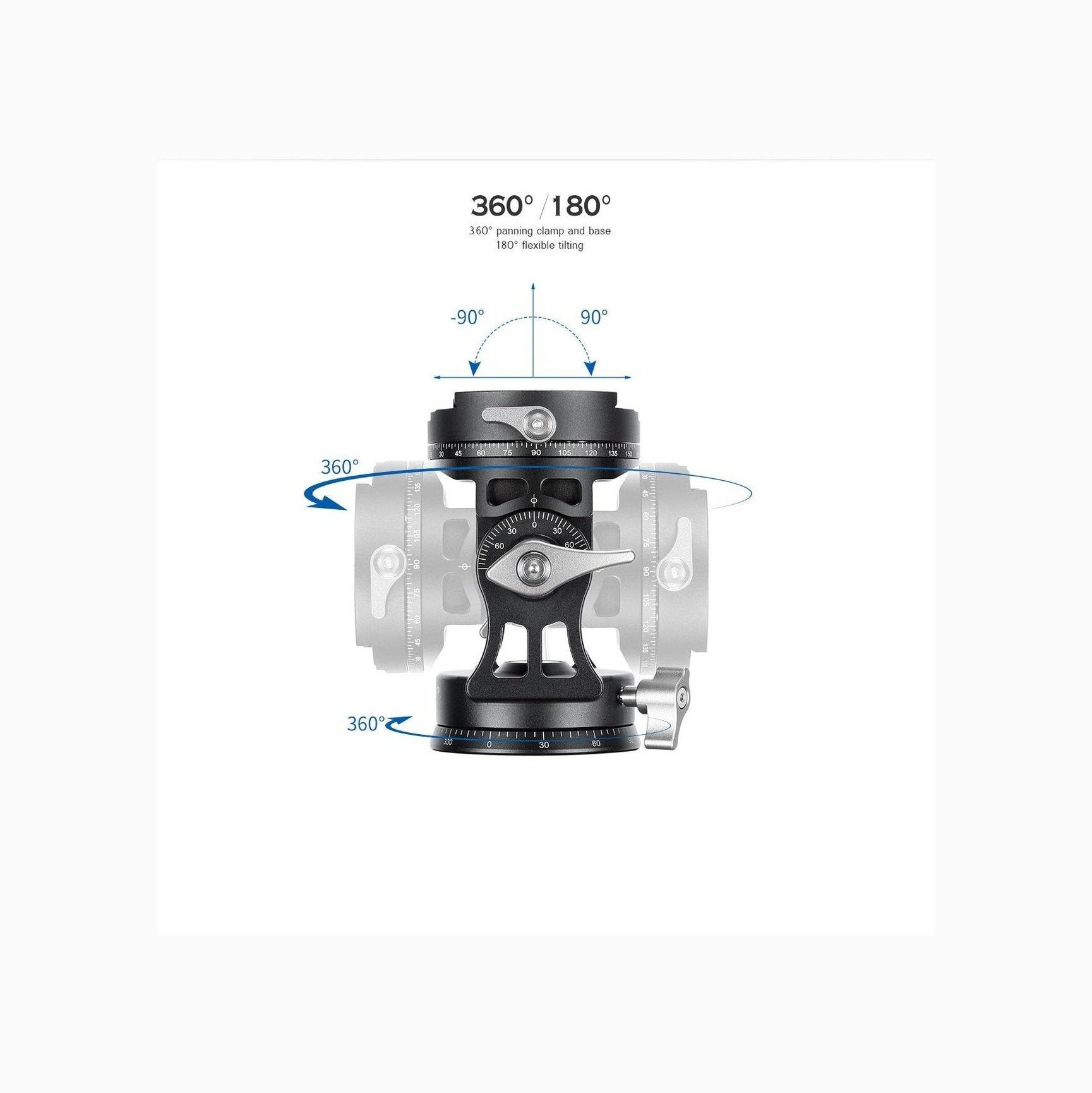 Leofoto-2 way head-VH-30R leofoto-india