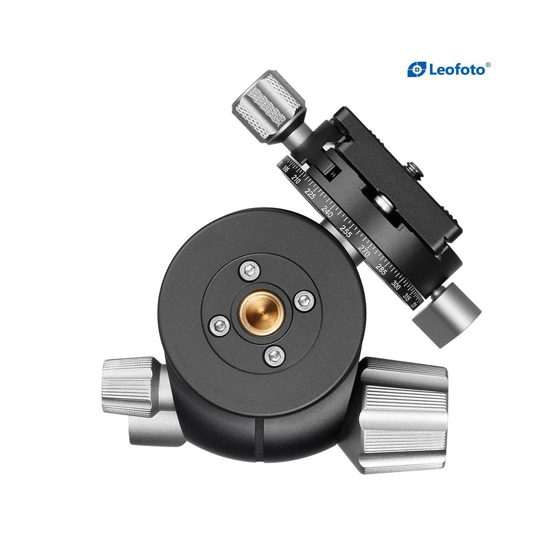 Leofoto LH-36R Low Proﬁle Ball Head With Panning Clamp leofoto-india
