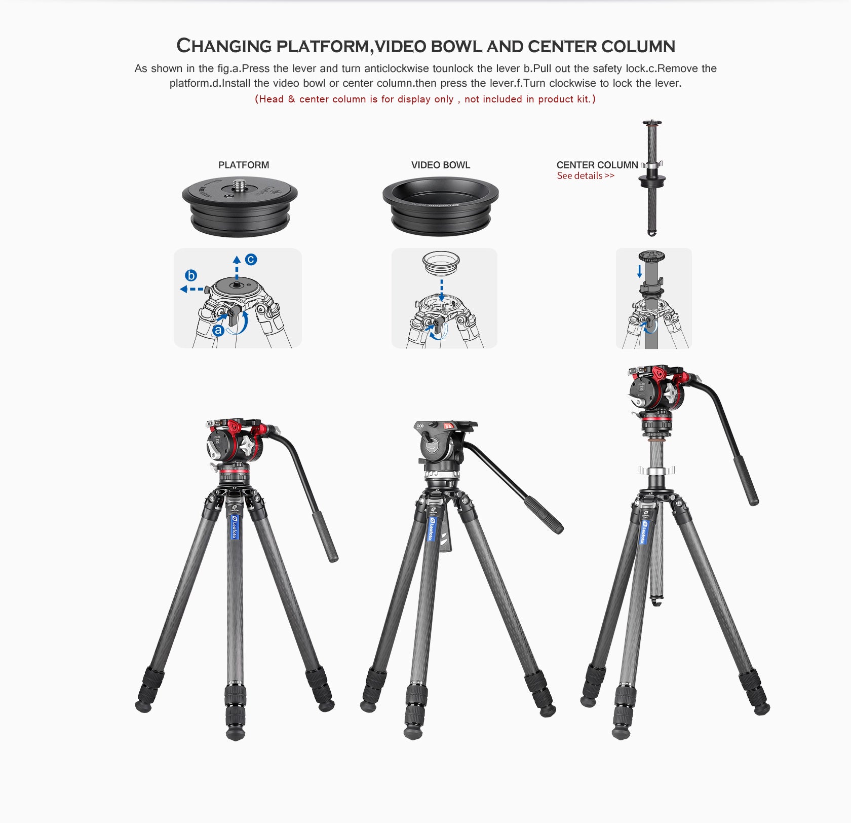 Leofoto Summit Series Tripod LM-363C