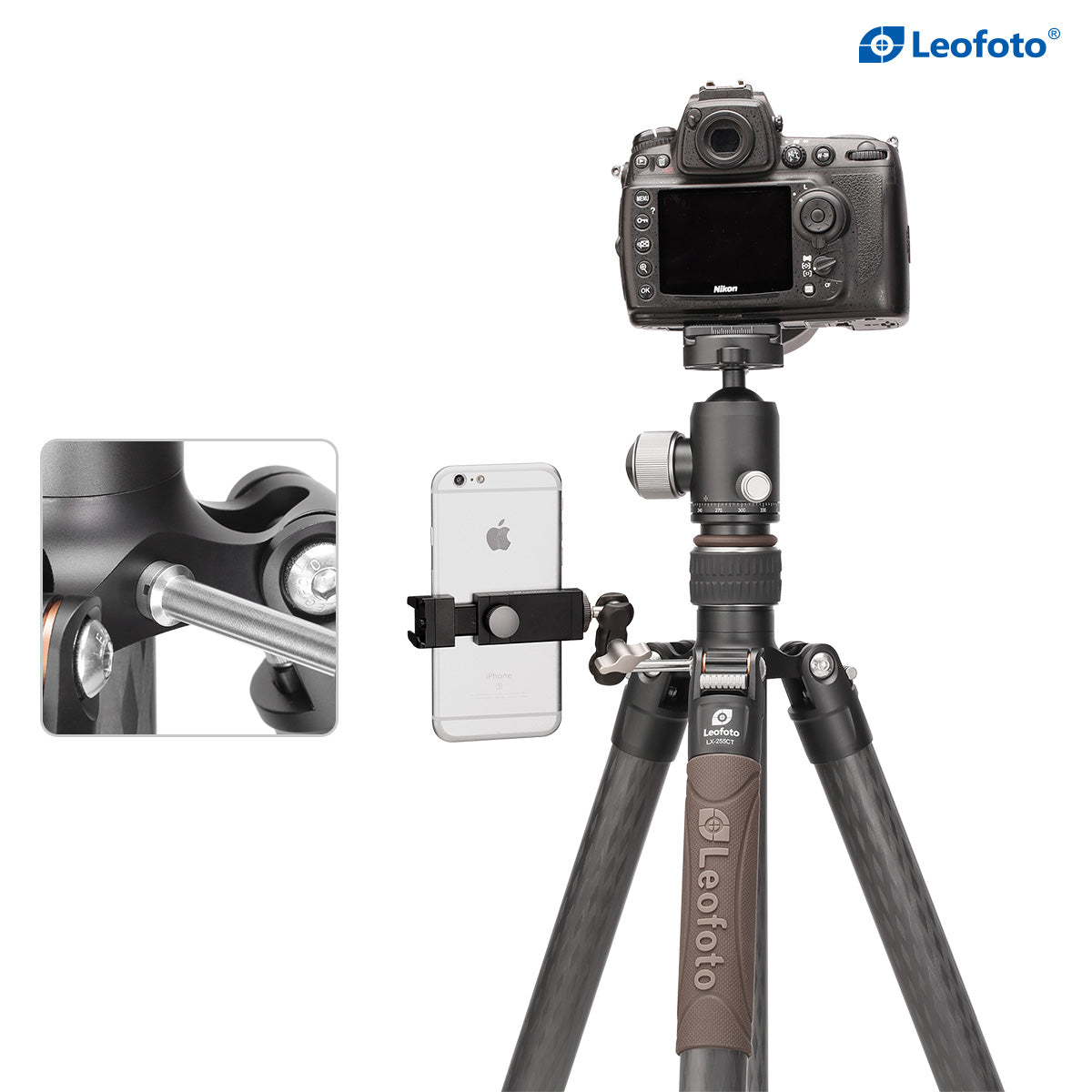 LEOFOTO URBAN SERIES TRIPOD LX-255CT+XB-32