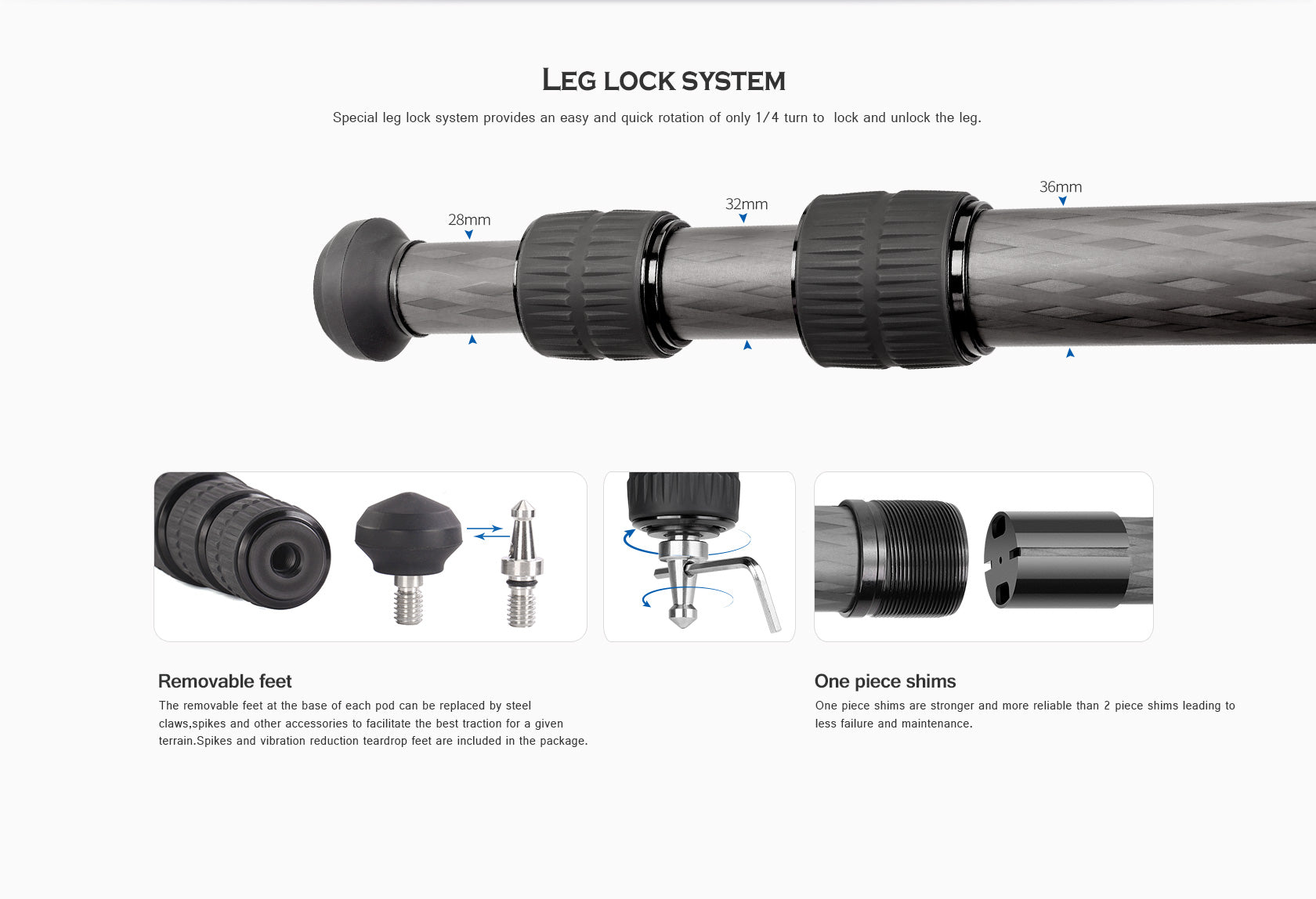 Leofoto Summit Series Tripod LM-363C